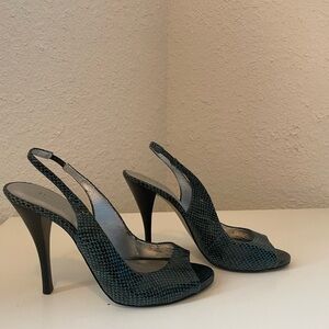 GUESS sling back sandal heels
